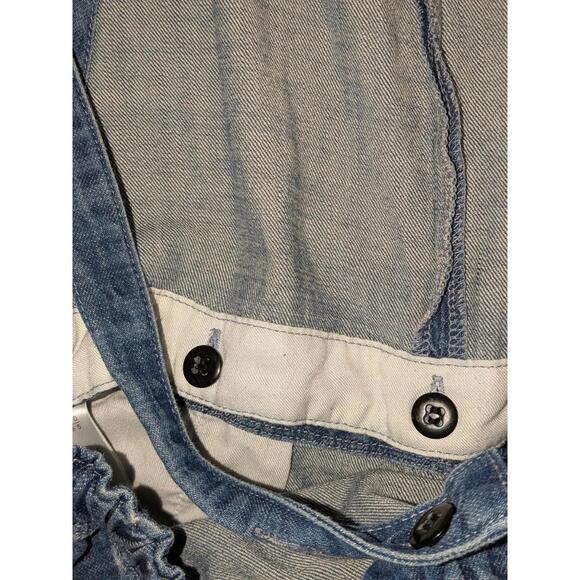 VTG 90s Japan Clothing Manufacturers Association Women's Relaxed Denim Jumpsuit - Picture 5 of 9